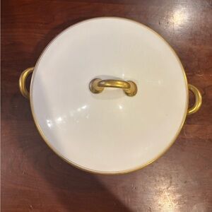 Authentic Haviland dish.